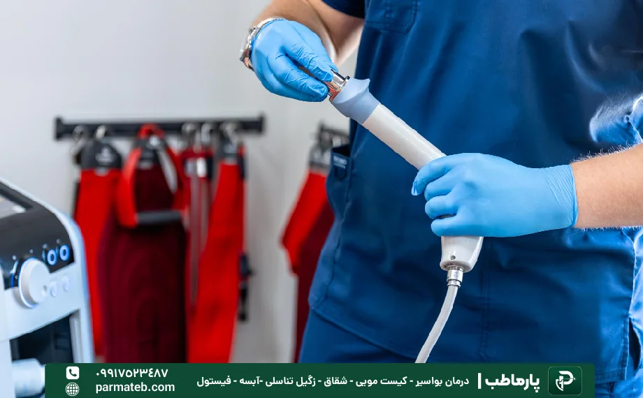 آندوسکوپی از روش های تشحخیص هموروئید داخلی است
