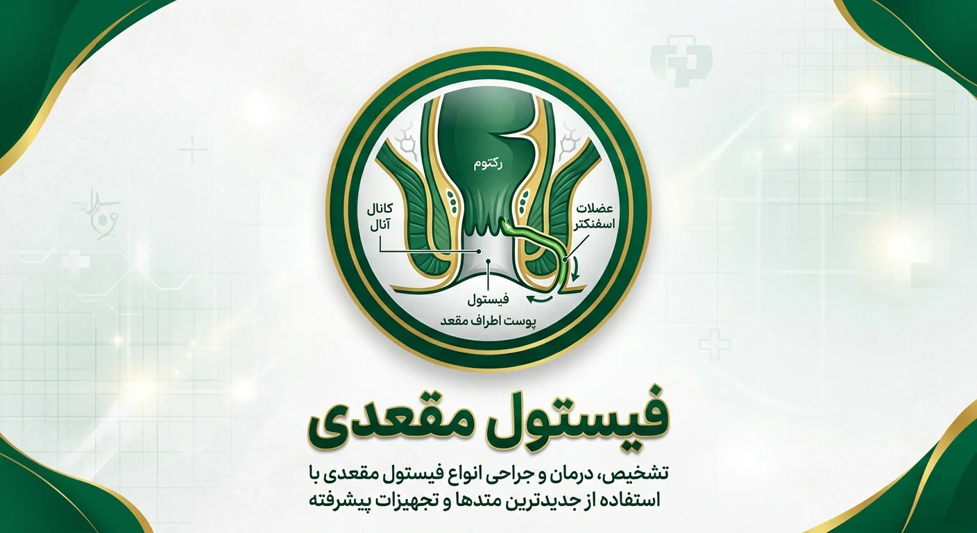 درمان فیستول مقعدی