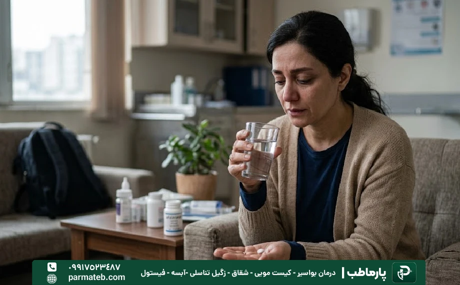 درمان فیستول مقعدی با داروها به صورت قطعی ممکن نیست