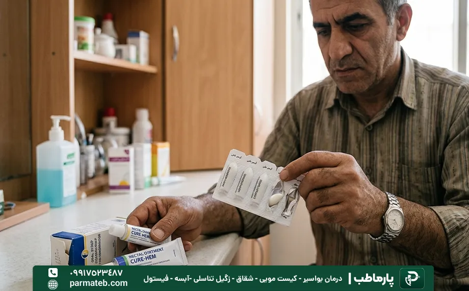 دارو برای عفونت بواسیر