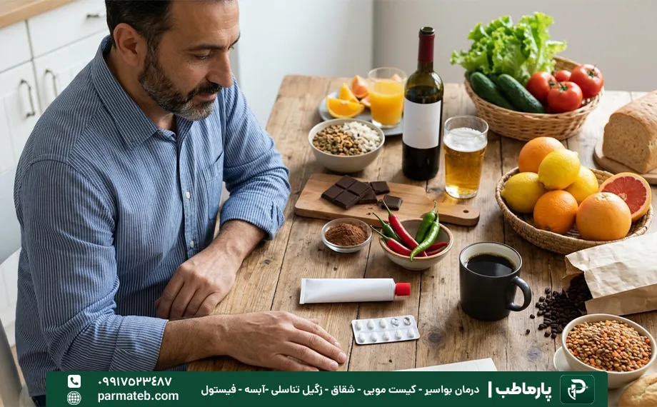 درمان خانگی خارش مقعدی با رژیم غذایی.webp
