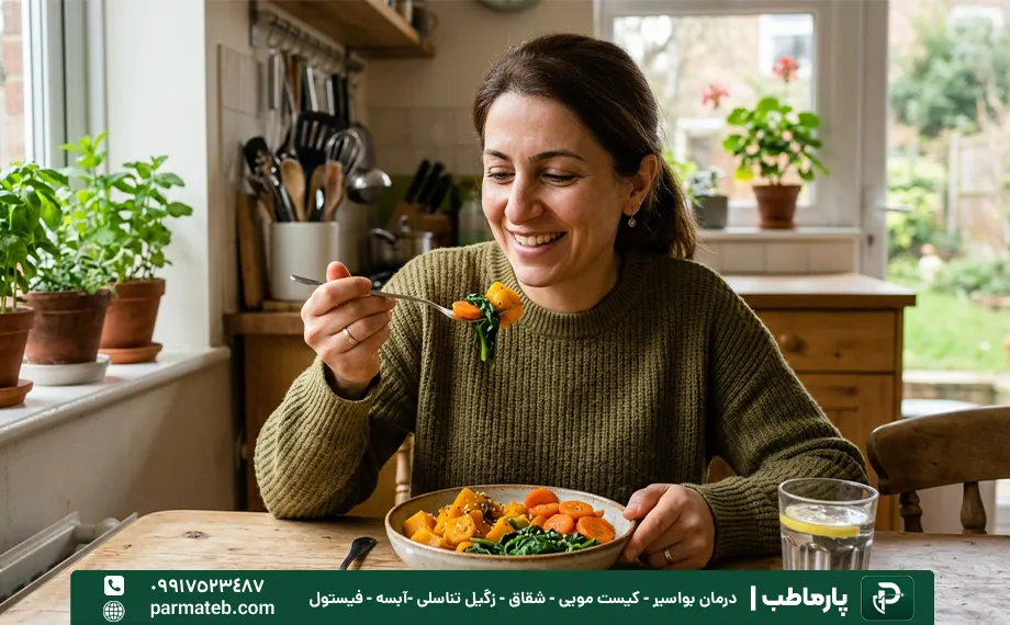 بعد از عمل فیستول مقعدی چی بخوریم