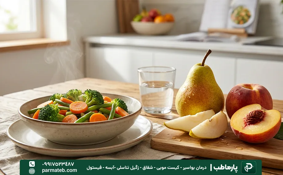 بعد از عمل شقاق مقعدی چی بخوریم