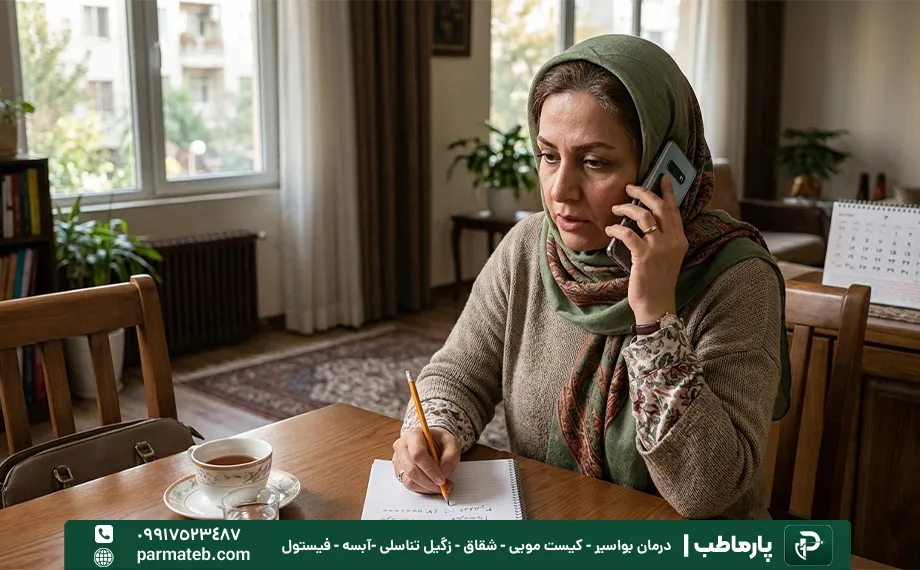 اطلاع از هزینه لیزر شقاق مقعدی