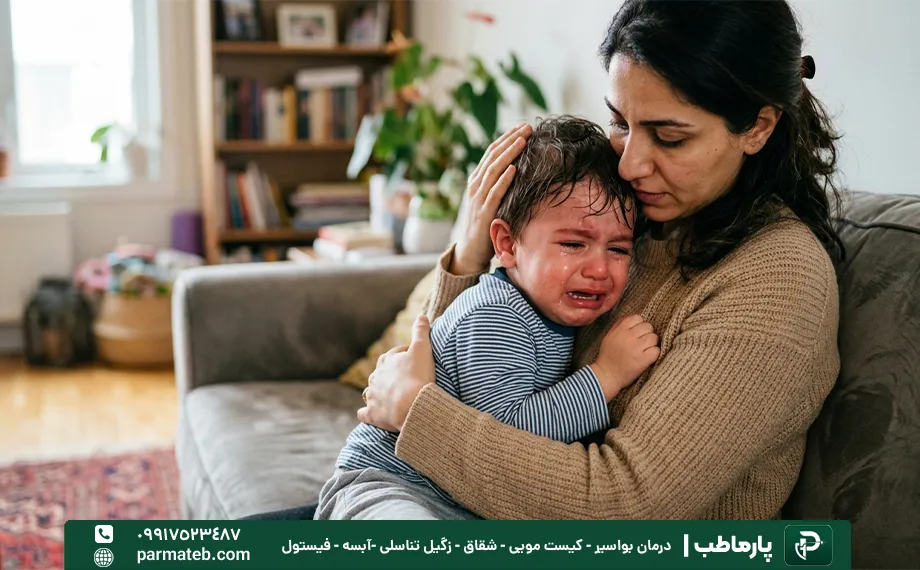 آبسه مقعدی در کودکان