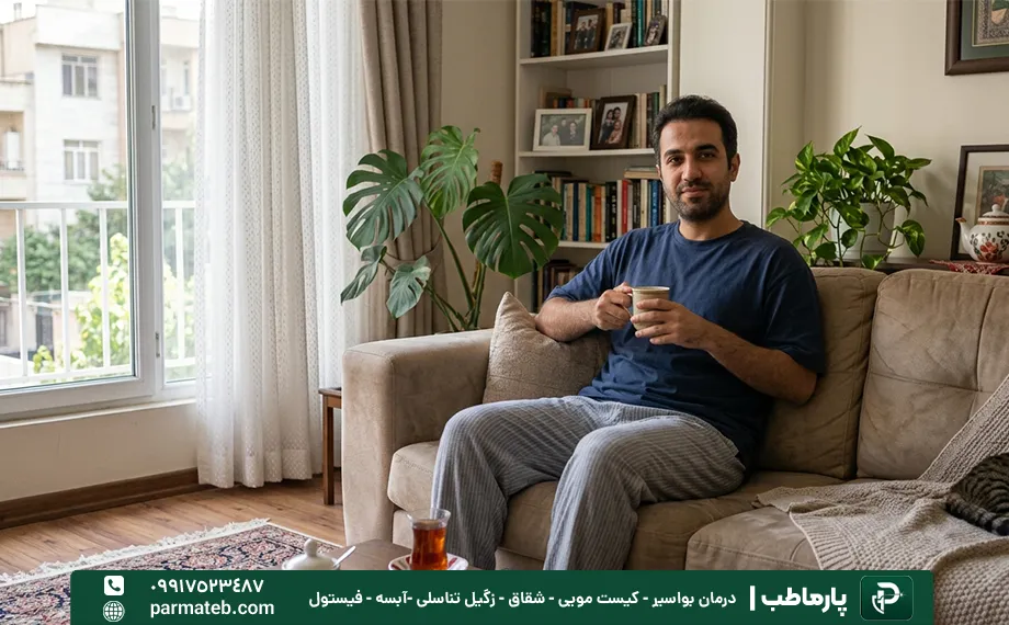 پوشیدن لباس نخی گشاد
