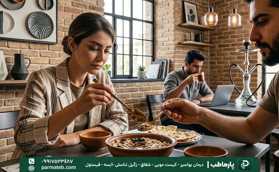 انتقال HPV از قاشق