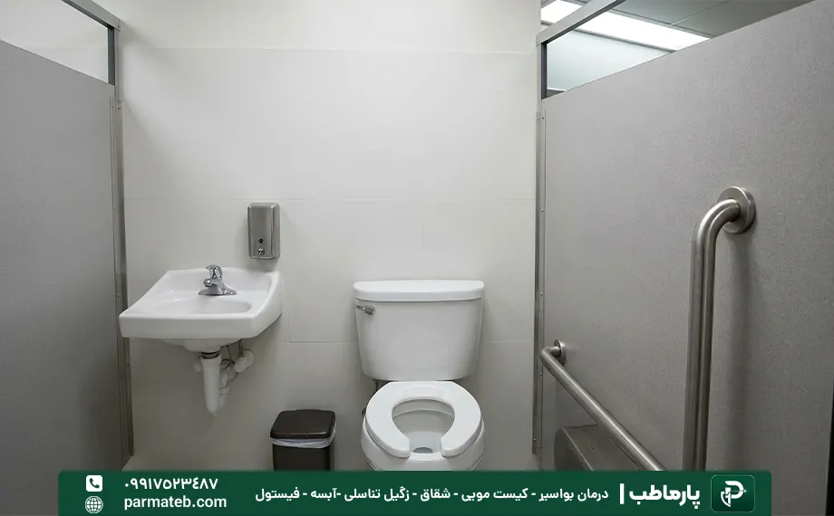 انتقال زگیل تناسلی از طریق توالت فرنگی